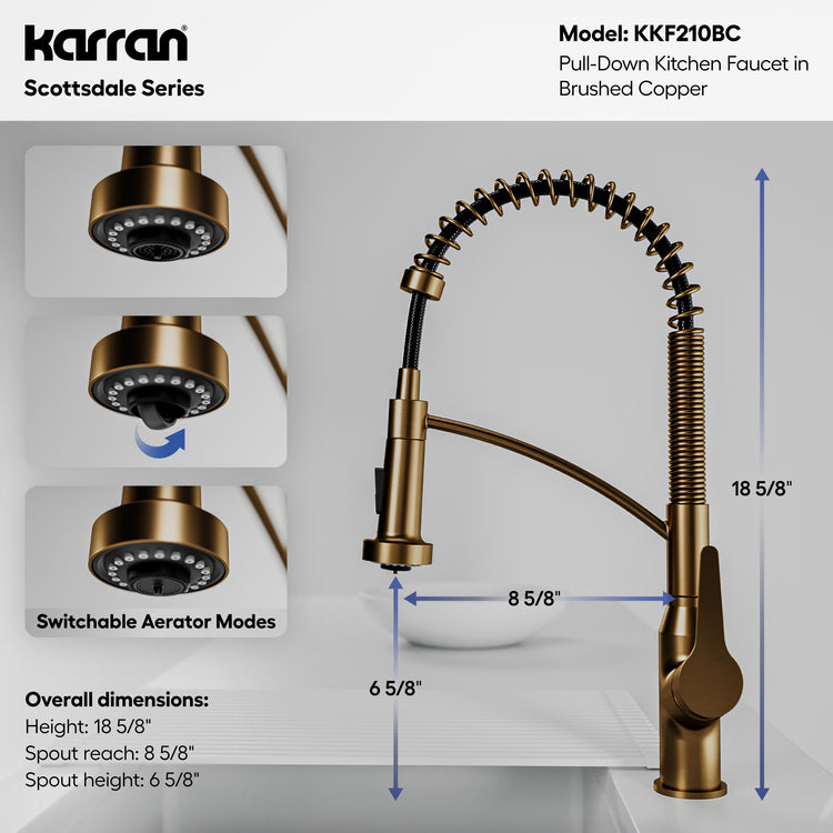 KKF210BC Dimensions