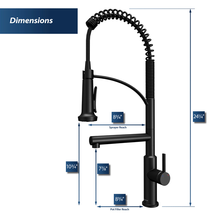 KKF360MB Dimensions