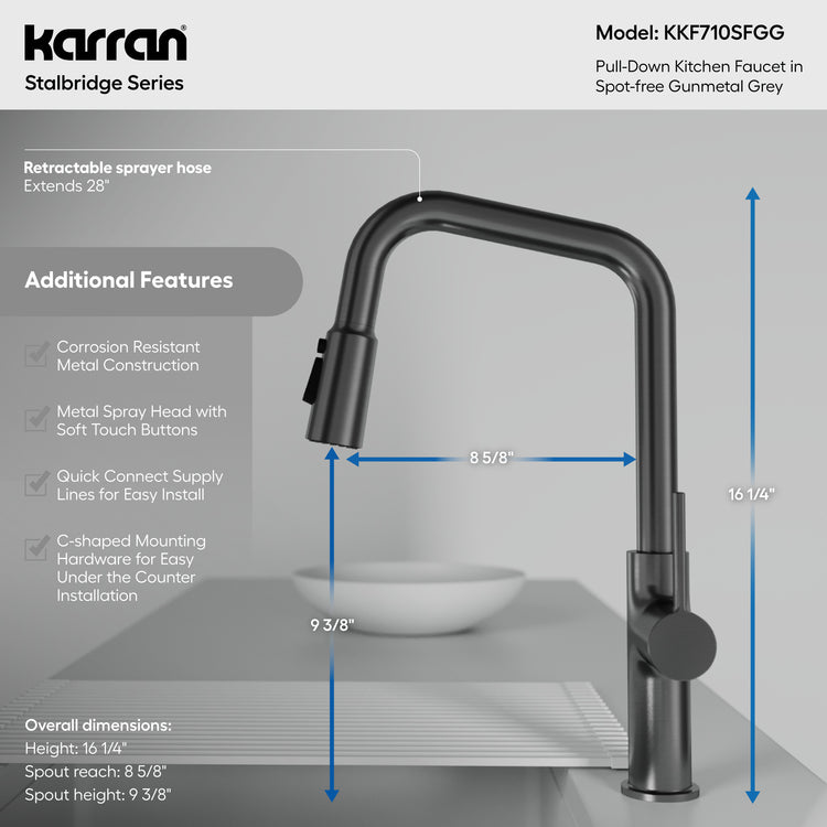 KKF710SFGG Dimensions