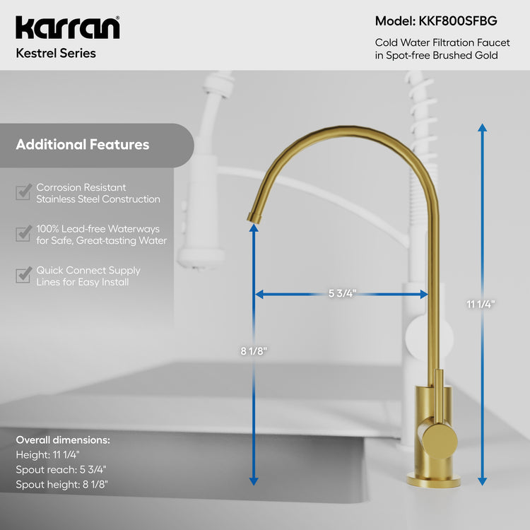 KKF800SFBG Dimensions