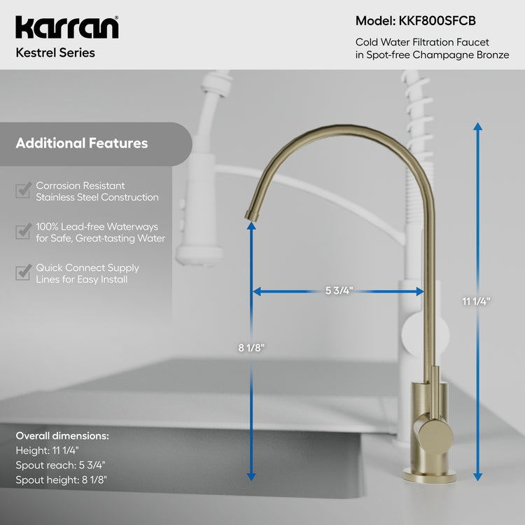 KKF800SFCB Dimensions