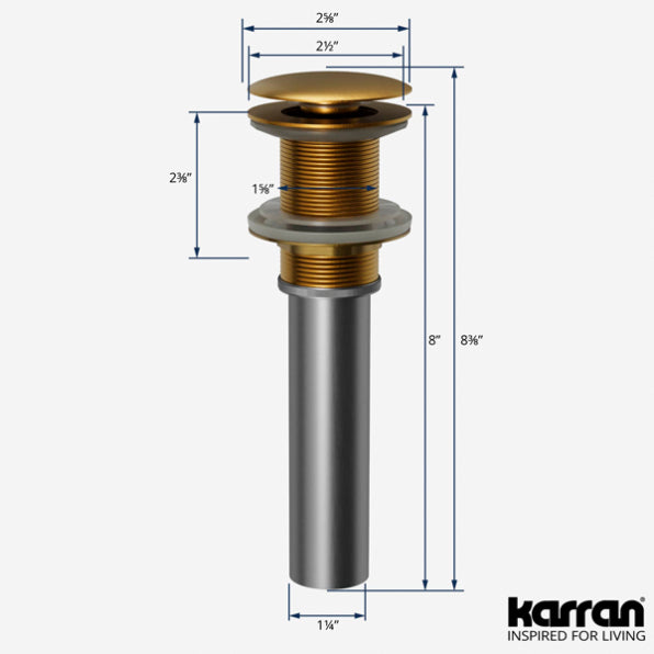 PU25G Dimensions