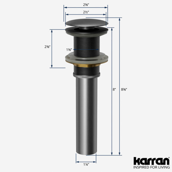 PU25GG Dimensions
