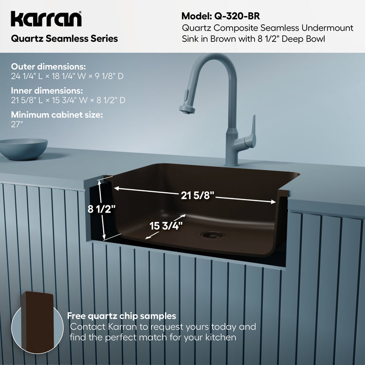 Q-320-BR Dimensions
