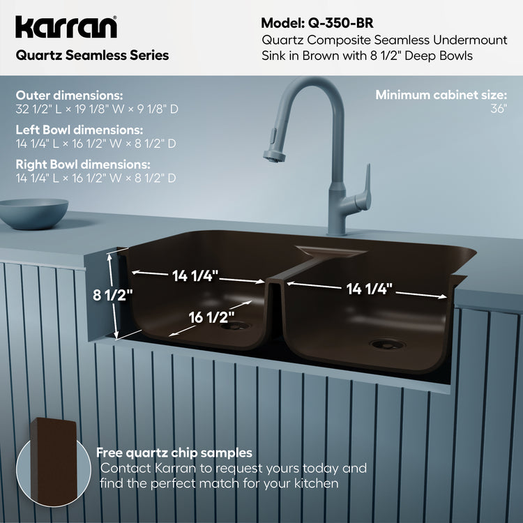 Q-350-BR Dimensions