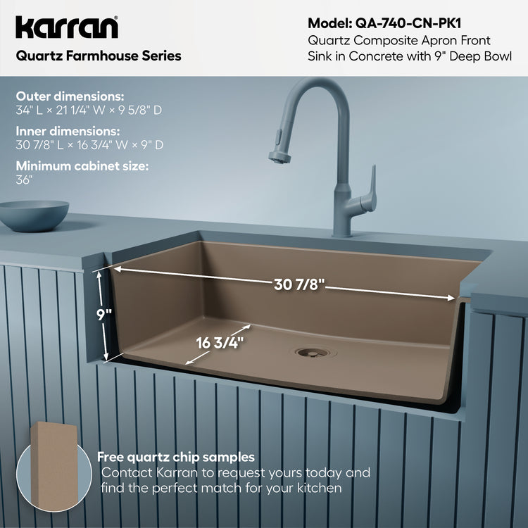 QA-740-CN-PK1 Dimensions