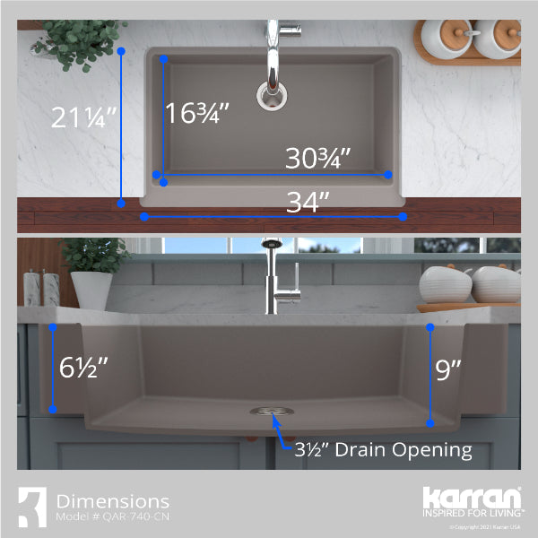 QAR-740-CN Dimensions