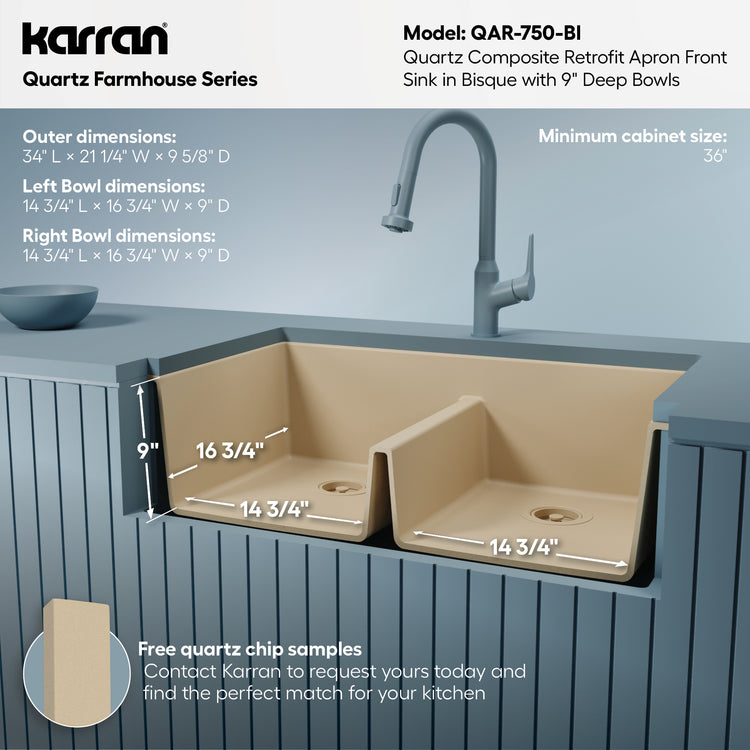 QAR-750-BI Dimensions
