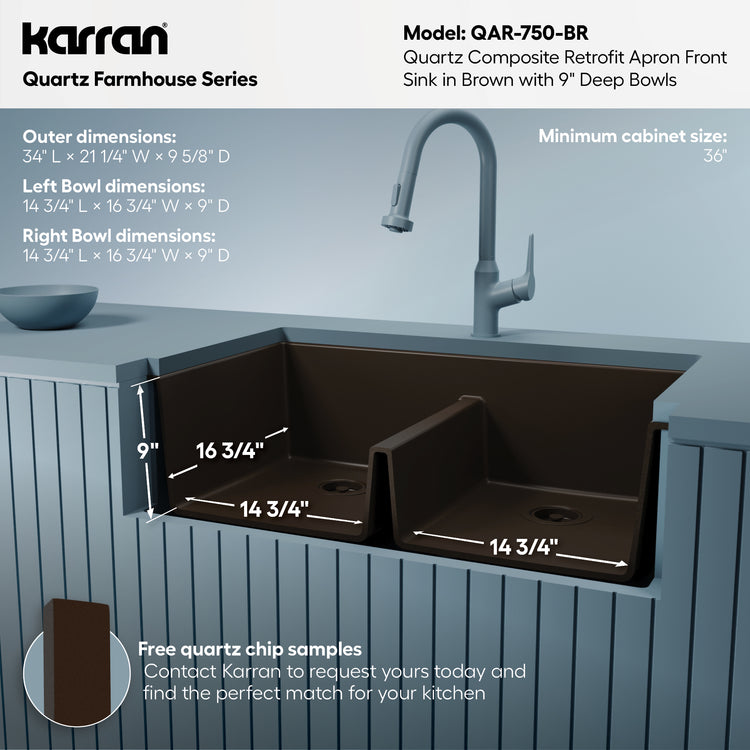 QAR-750-BR Dimensions