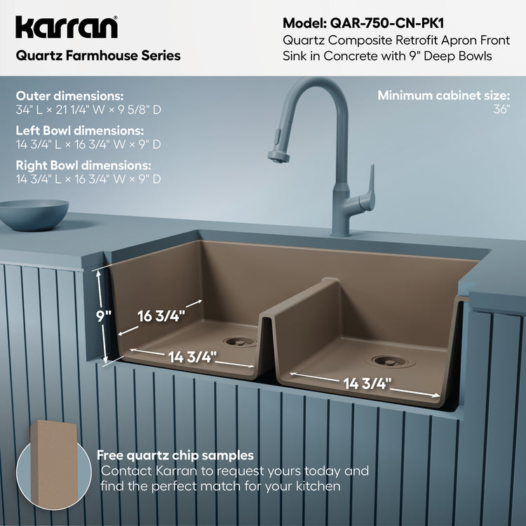 QAR-750-CN-PK1 Dimensions