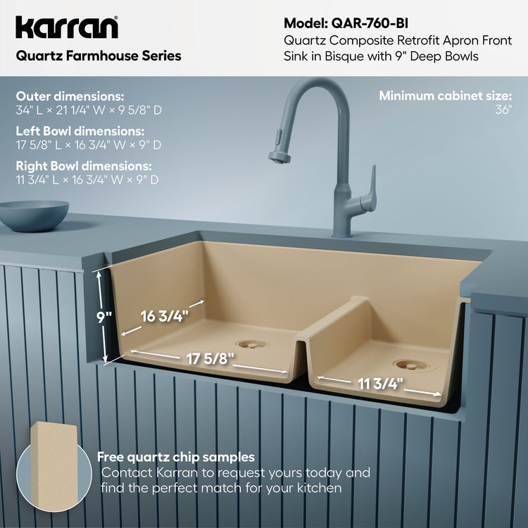QAR-760-BI Dimensions