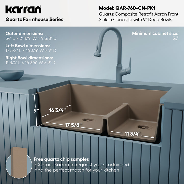 QAR-760-CN-PK1 Dimensions