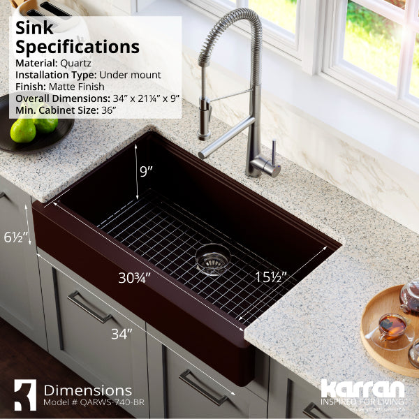 QARWS-740-BR Dimensions