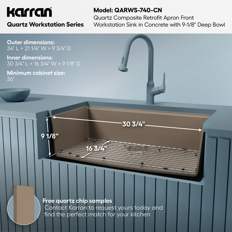 QARWS-740-CN Dimensions