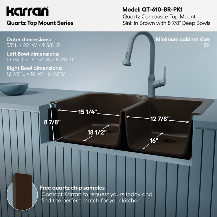 QT-610-BR-PK1 Dimensions