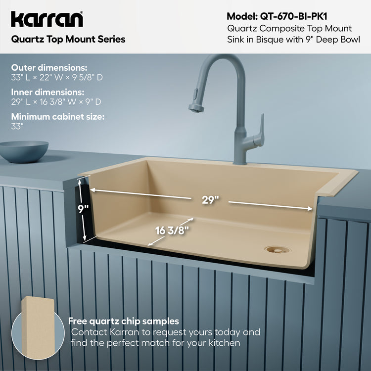 QT-670-BI-PK1 Dimensions