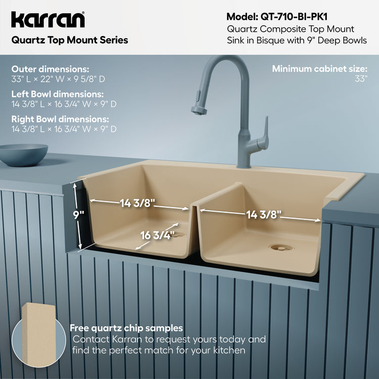 QT-710-BI-PK1 Dimensions