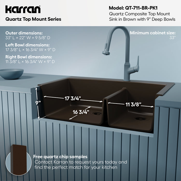 QT-711-BR-PK1 Dimensions