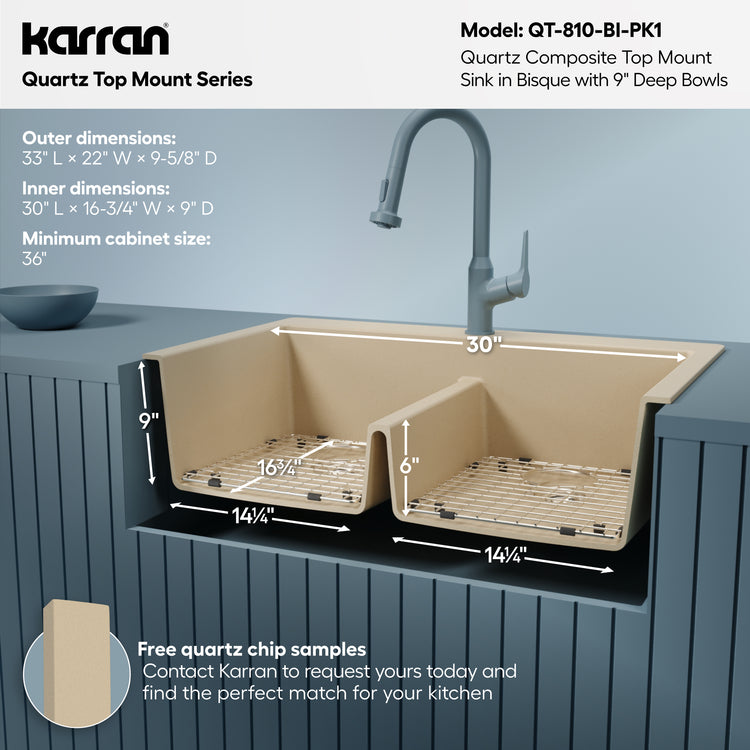 QT-810-BI-PK1 Dimensions