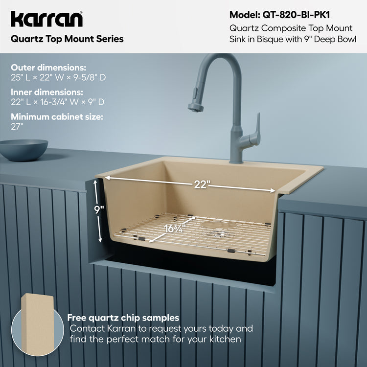 QT-820-BI-PK1 Dimensions