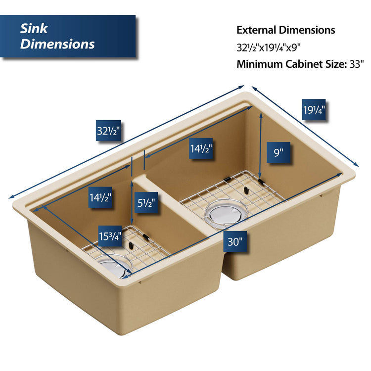 QUWS-880-BI Dimensions