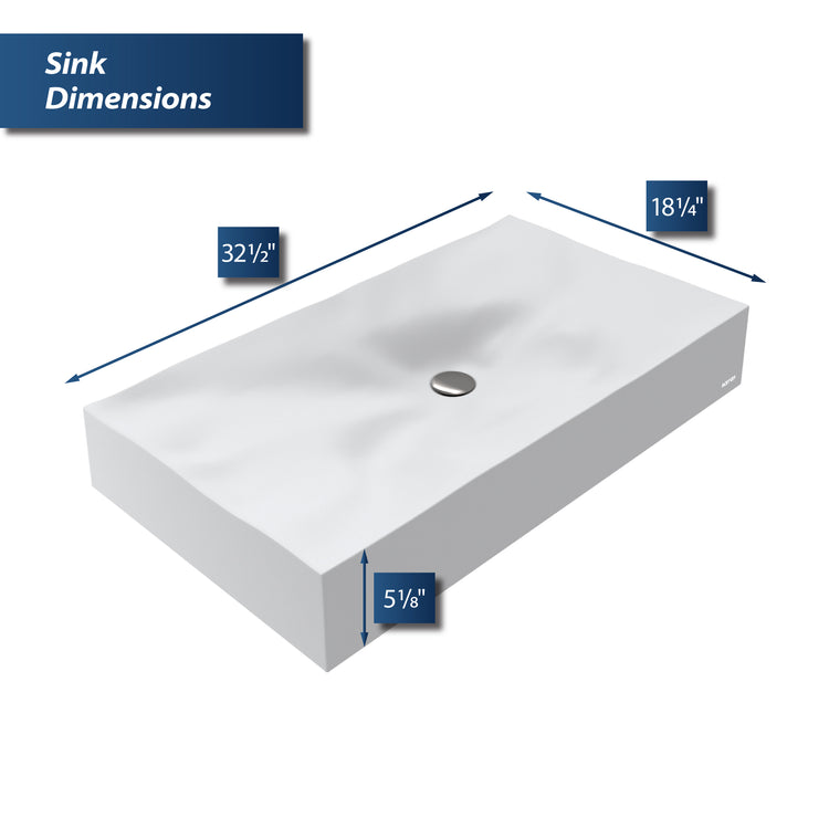 SQS300WH Dimensions