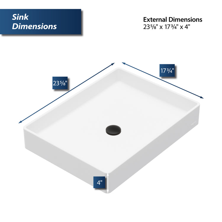 SQS500WH Dimensions
