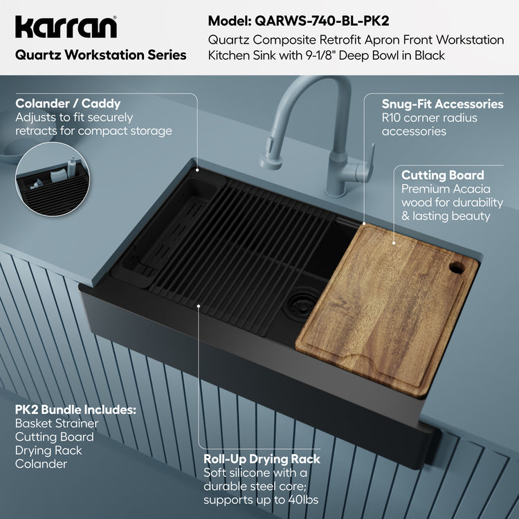 QARWS-740-BL-PK2 Miscellaneous