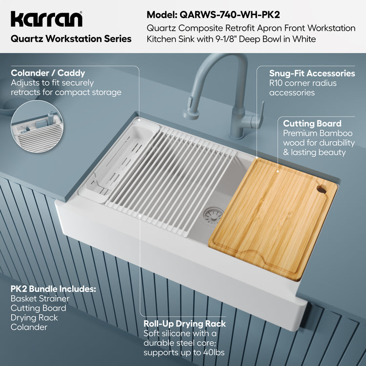 QARWS-740-WH-PK2 Miscellaneous