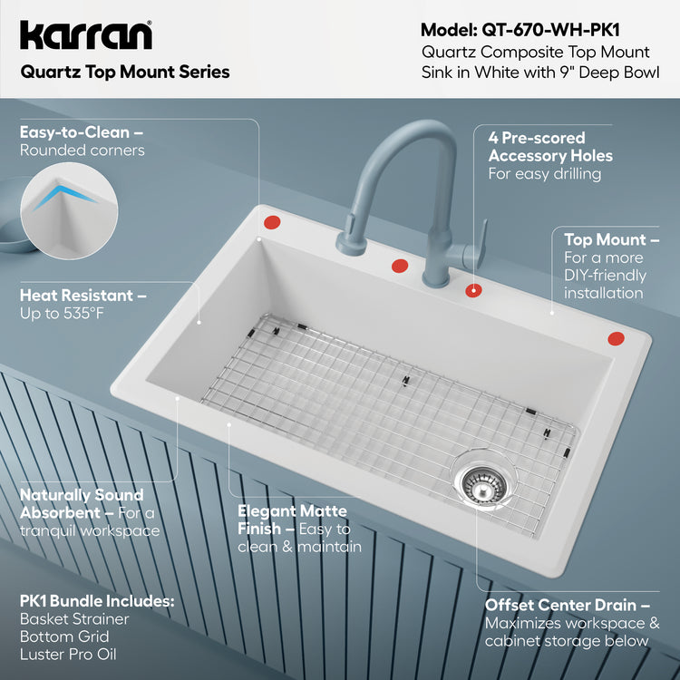 QT-670-WH-PK1 Miscellaneous