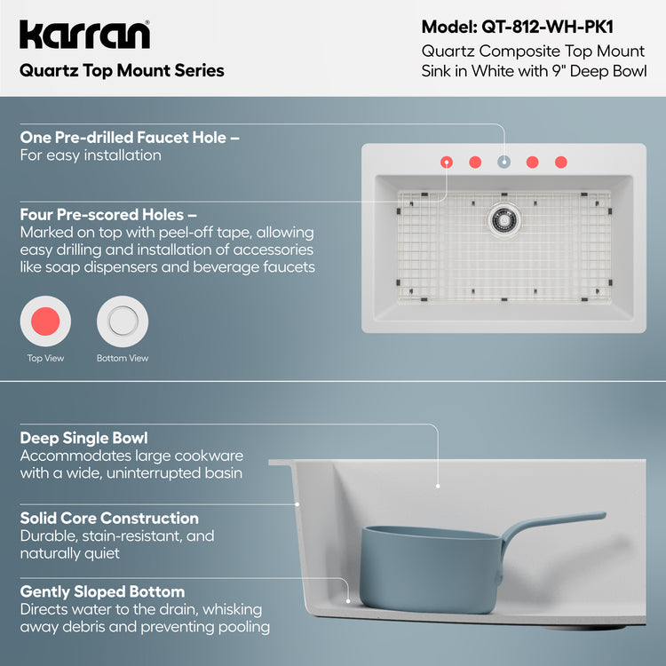 QT-812-WH-PK1 Miscellaneous