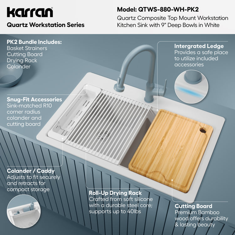 QTWS-880-WH-PK2 Miscellaneous