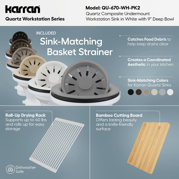 QU-670-WH-PK2 Miscellaneous