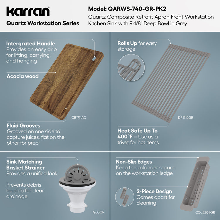 QARWS-740-GR-PK2 Miscellaneous