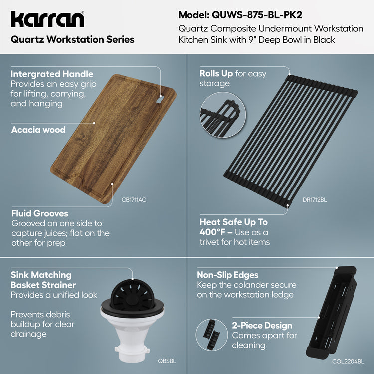 QUWS-875-BL-PK2 Miscellaneous