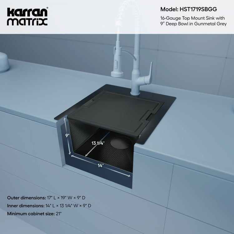 HST1719SBGG Dimensions
