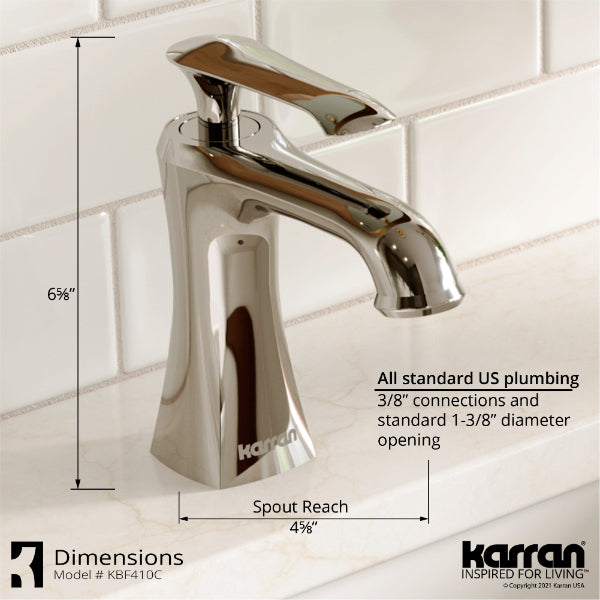 KBF410C Dimensions
