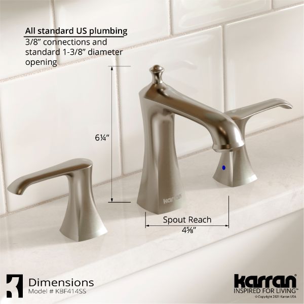 KBF414SS Dimensions