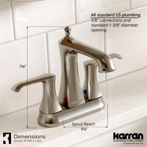 KBF416SS Dimensions