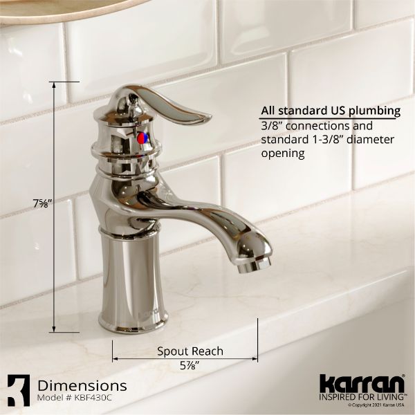 KBF430C Dimensions