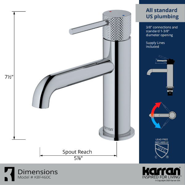 KBF460C Dimensions