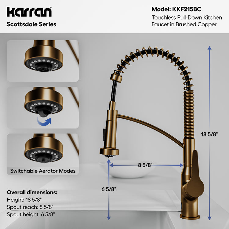 KKF215BC Dimensions