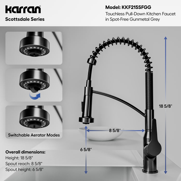 KKF215SFGG Dimensions