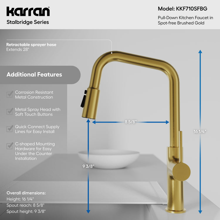 KKF710SFBG Dimensions