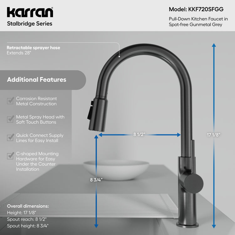 KKF720SFGG Dimensions