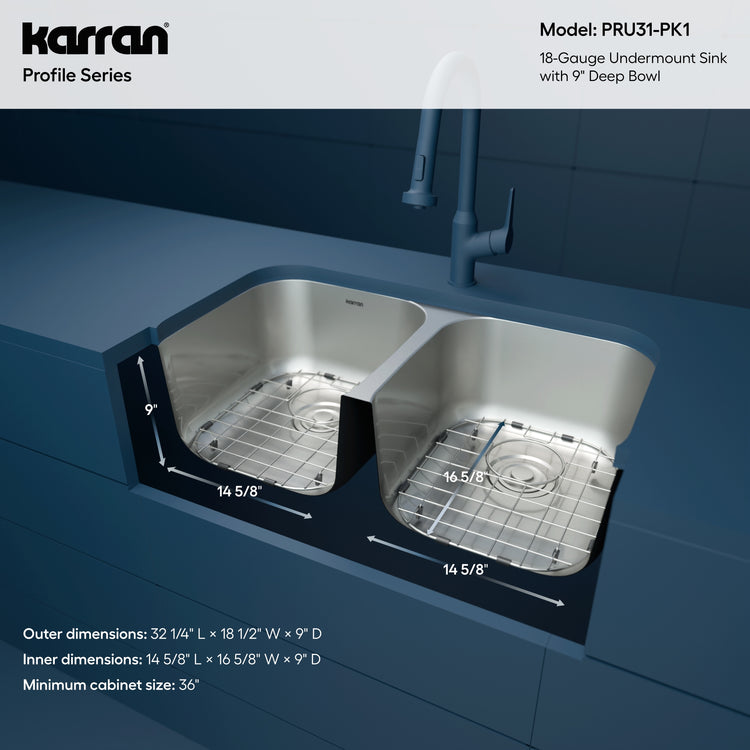 PRU31-PK1 Dimensions