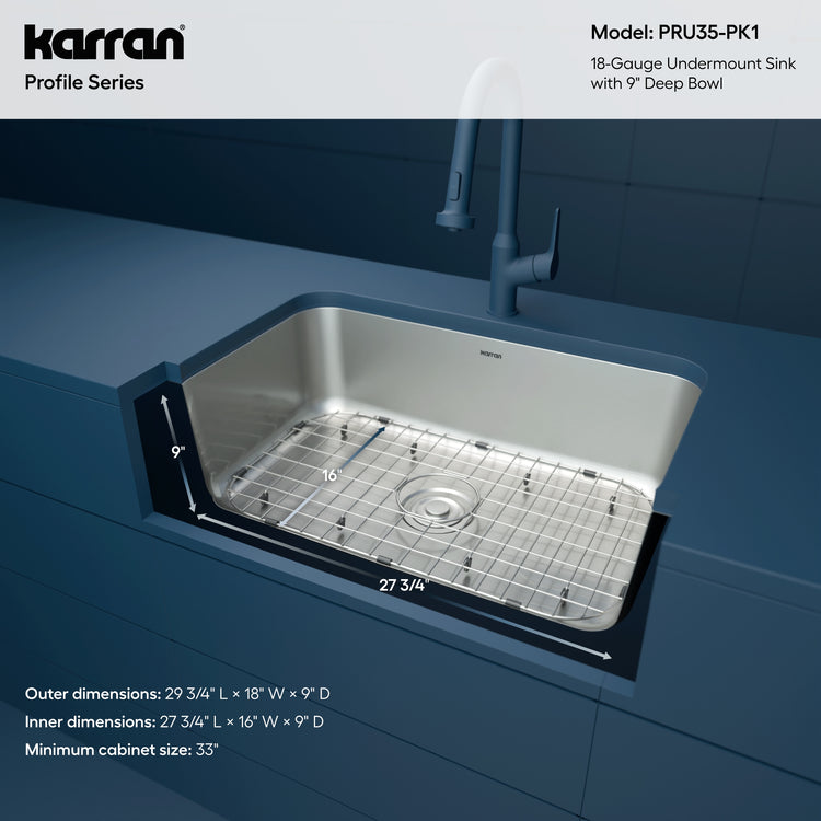 PRU35-PK1 Dimensions