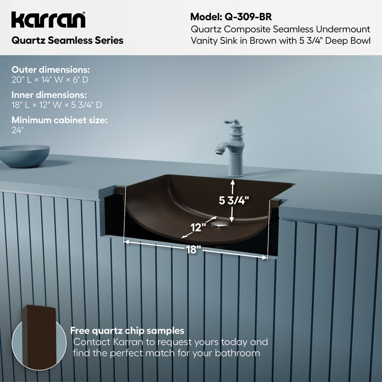Q-309-BR Dimensions