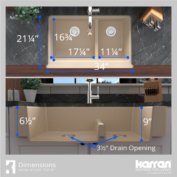 QAR-760-BI Dimensions