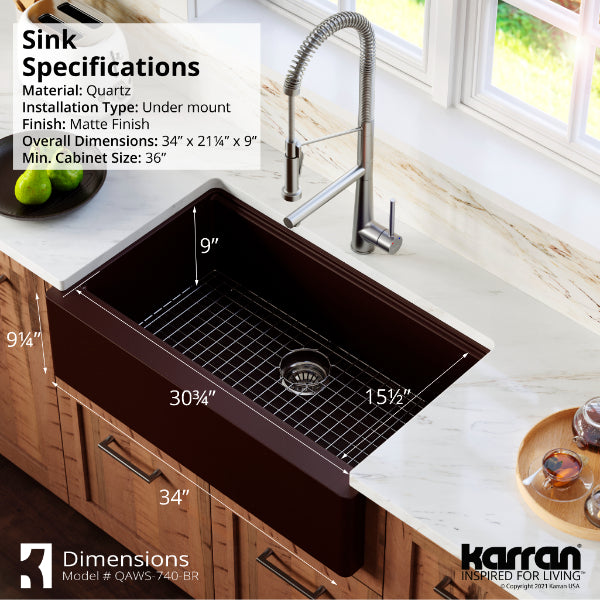 QAWS-740-BR Dimensions